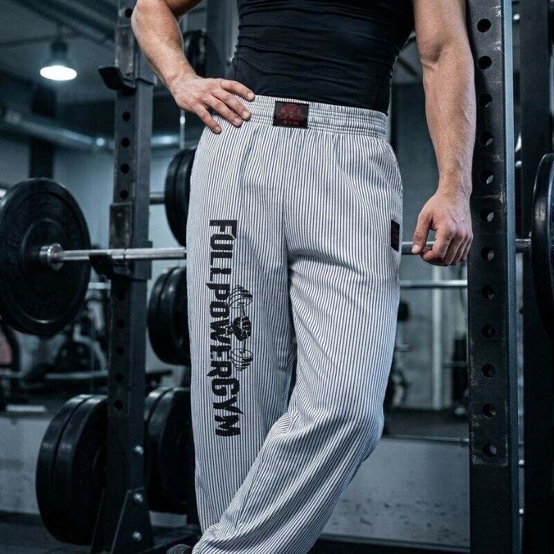 Full Power Gym Pro Series Alt Eşofman Beyaz