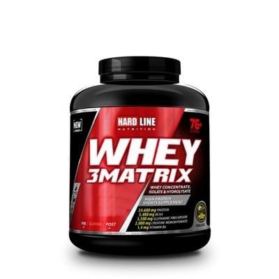 Hardline Whey 3 Matrix Protein Tozu 2300 Gr