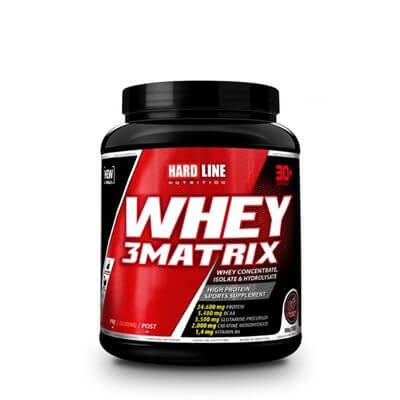 Hardline Whey 3 Matrix Protein Tozu 908 Gr