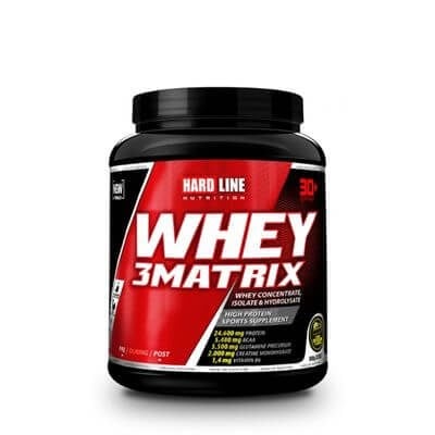 Hardline Whey 3 Matrix Protein Tozu 908 Gr