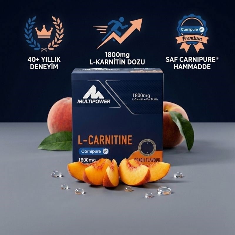 Multipower L-Carnitine Liquid 1800 Mg 20 Ampul