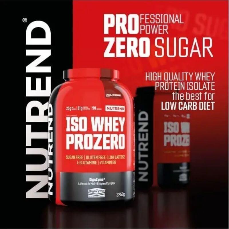 Nutrend Iso Whey Pro Zero 2250 Gr