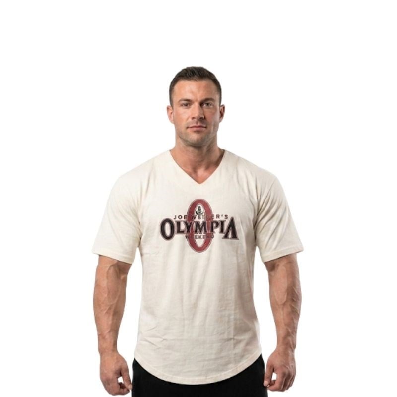 Olympia Joe Weider Weekend Rag Top Beyaz