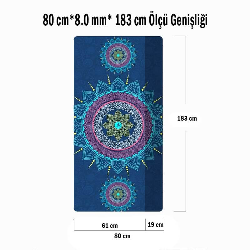 Pilates ve Yoga Minderi AKS.TUSI020 Tusi Tusi Yoga Mat Pragmatizm 183cmX0.8cmX80cm