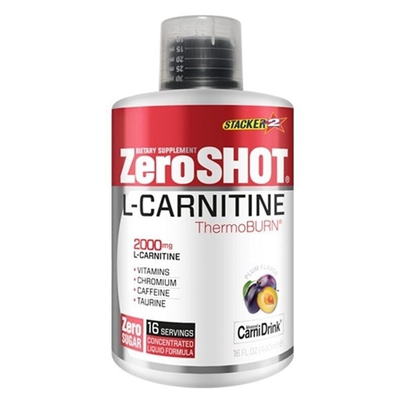 ZERO SHOT L-CARNITINE THERMO BURN 480 ML Stacker 2