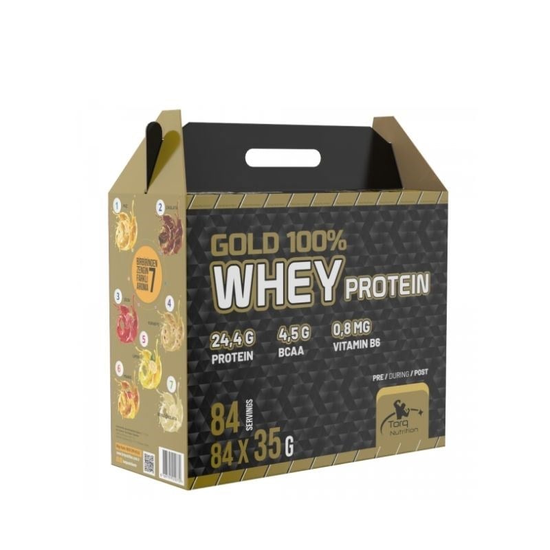 Torq Nutrition Gold %100 Whey Protein 84 Saşe