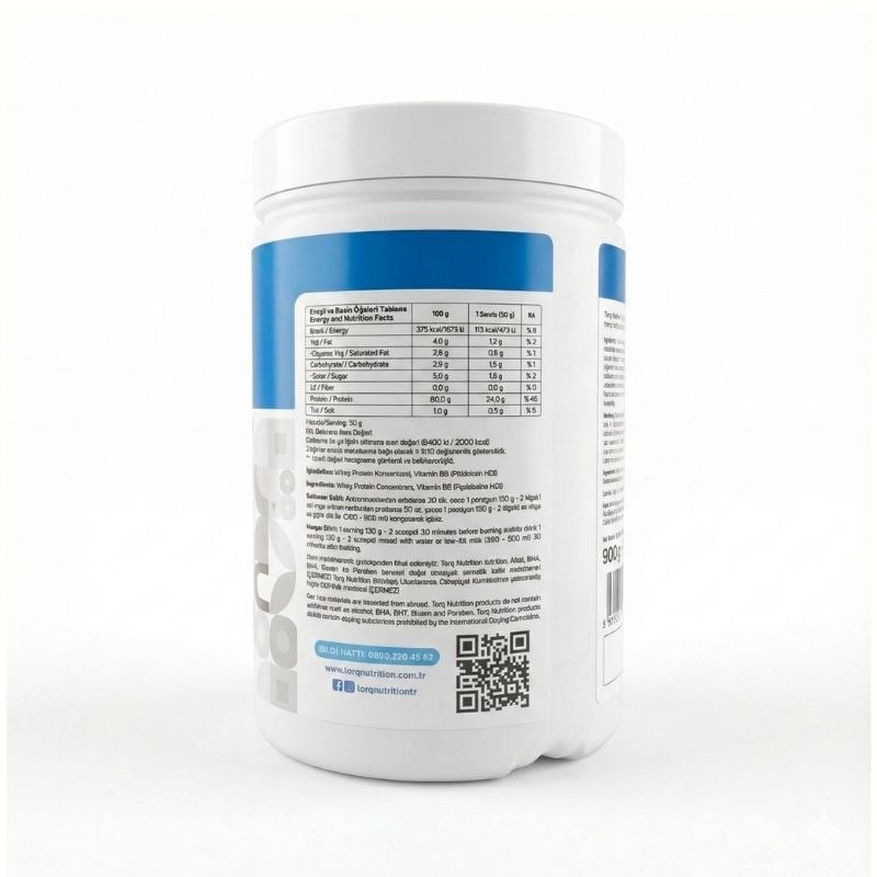 Torq Nutrition P80 Whey Protein 900 Gr
