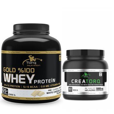 Torq Nutrition Whey Protein 2300 gr ve Creatorq 300 gr