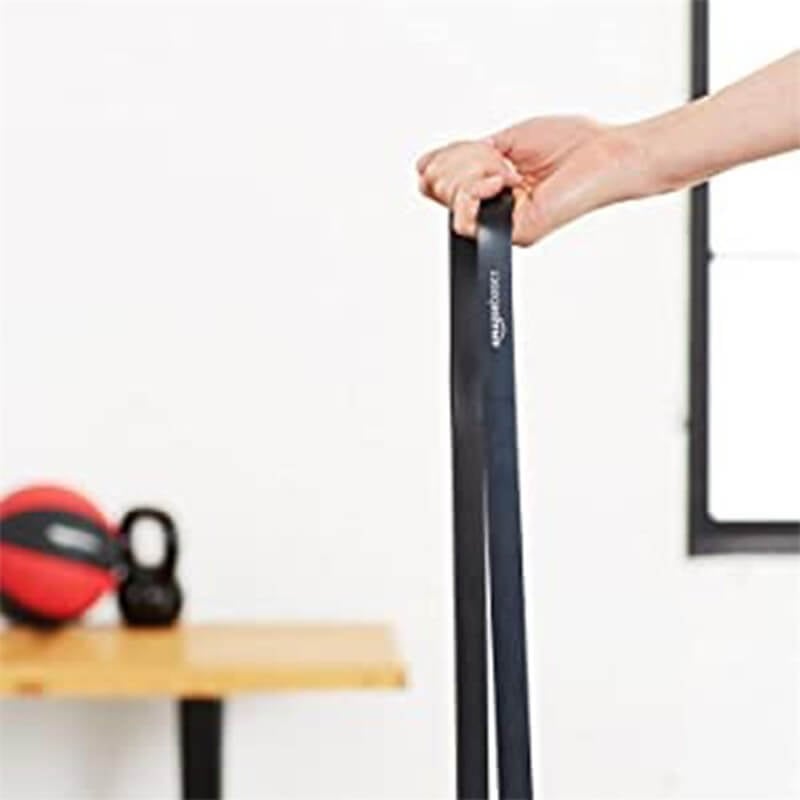 AmazonBasics Direnç ve Egzersiz Bandı Siyah