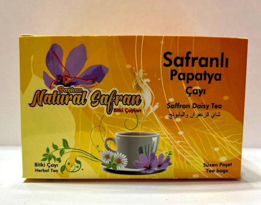 Safranlı ve Papatyalı Çay