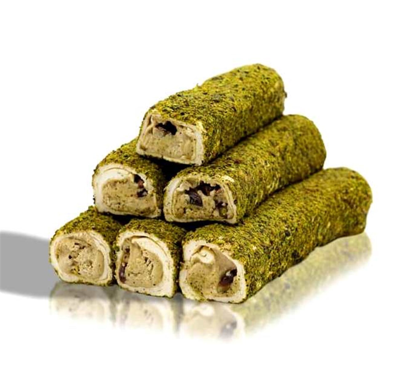 Tahin Helvalı & Antep Fıstıklı Spesiyal Sarma Lokum 