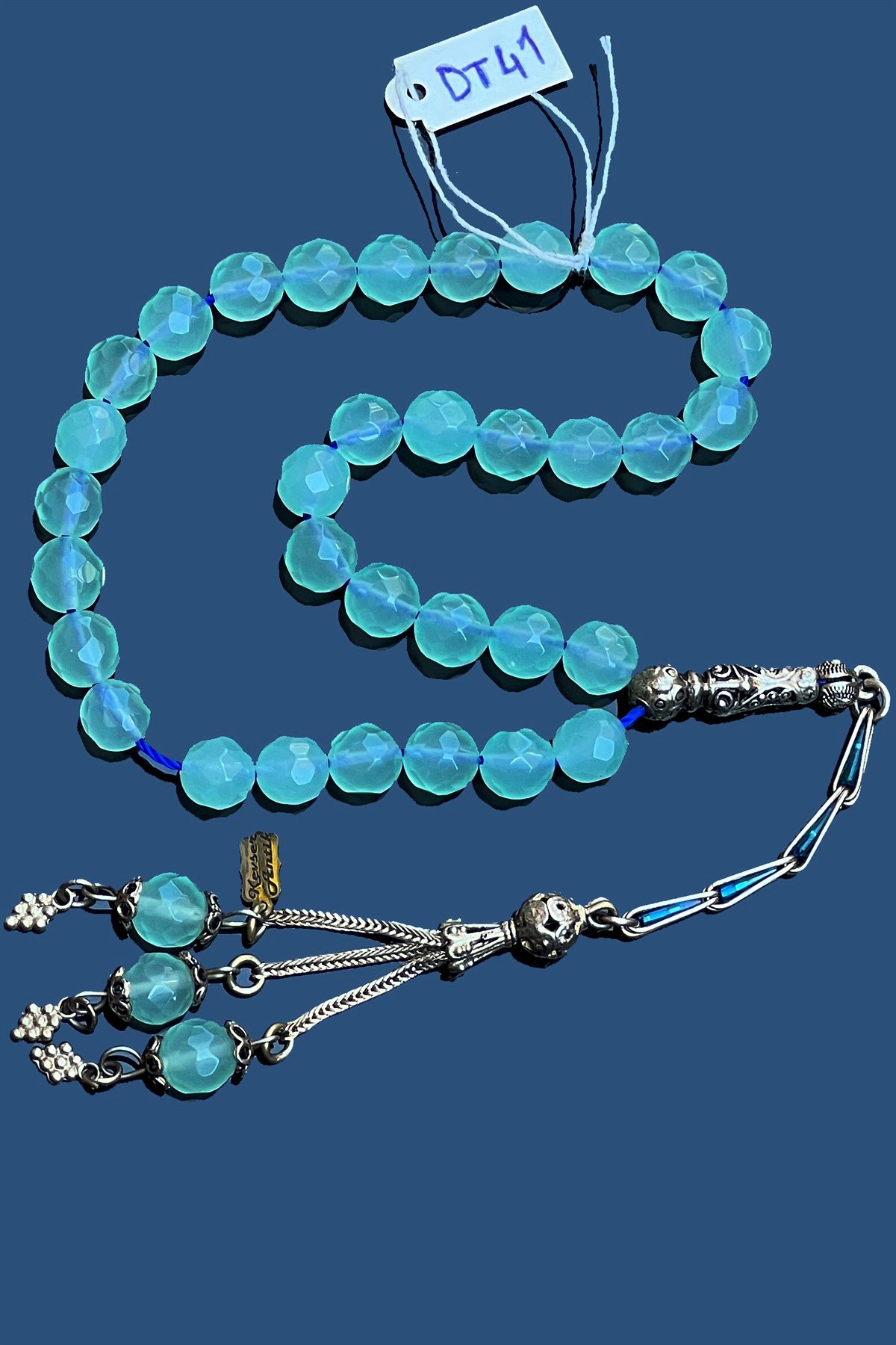 Aquamarine tesbihAquamarine tesbih - Kevser AntikDoğal Taş Tesbihler