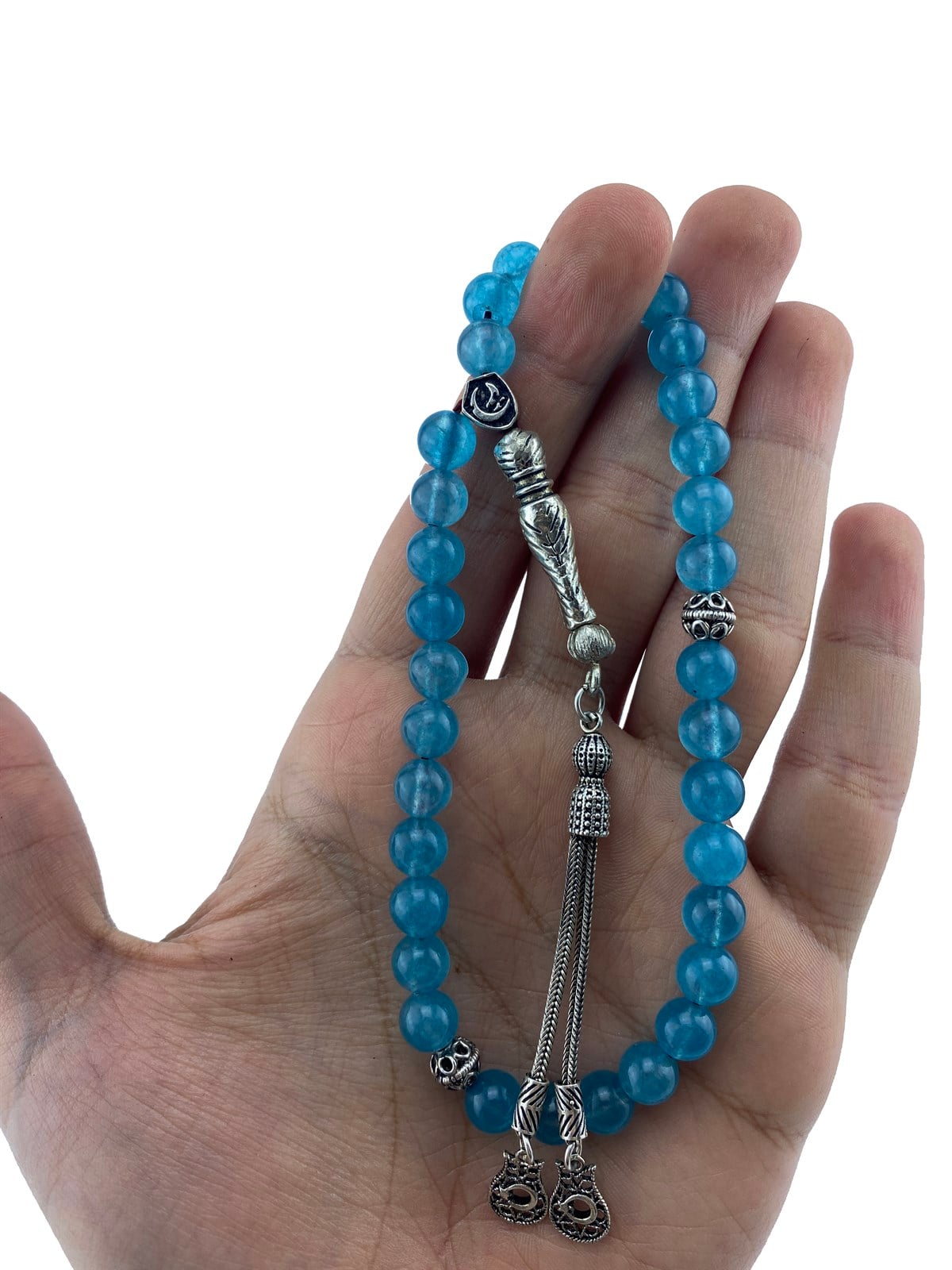 Aquamarine tesbihAquamarine tesbihDoğal Taş Tesbihler