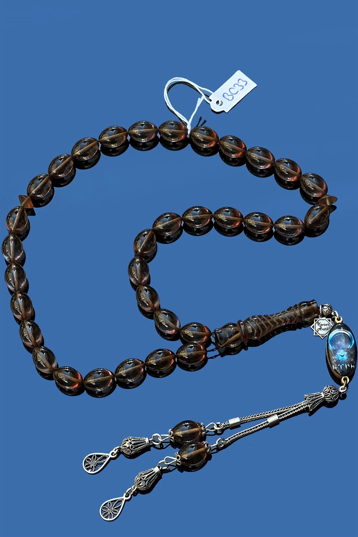 Ateş-i Kehribar TesbihAteş-i Kehribar Tesbih - Kevser AntikSıkma-Ateş Kehribar Tesbihler