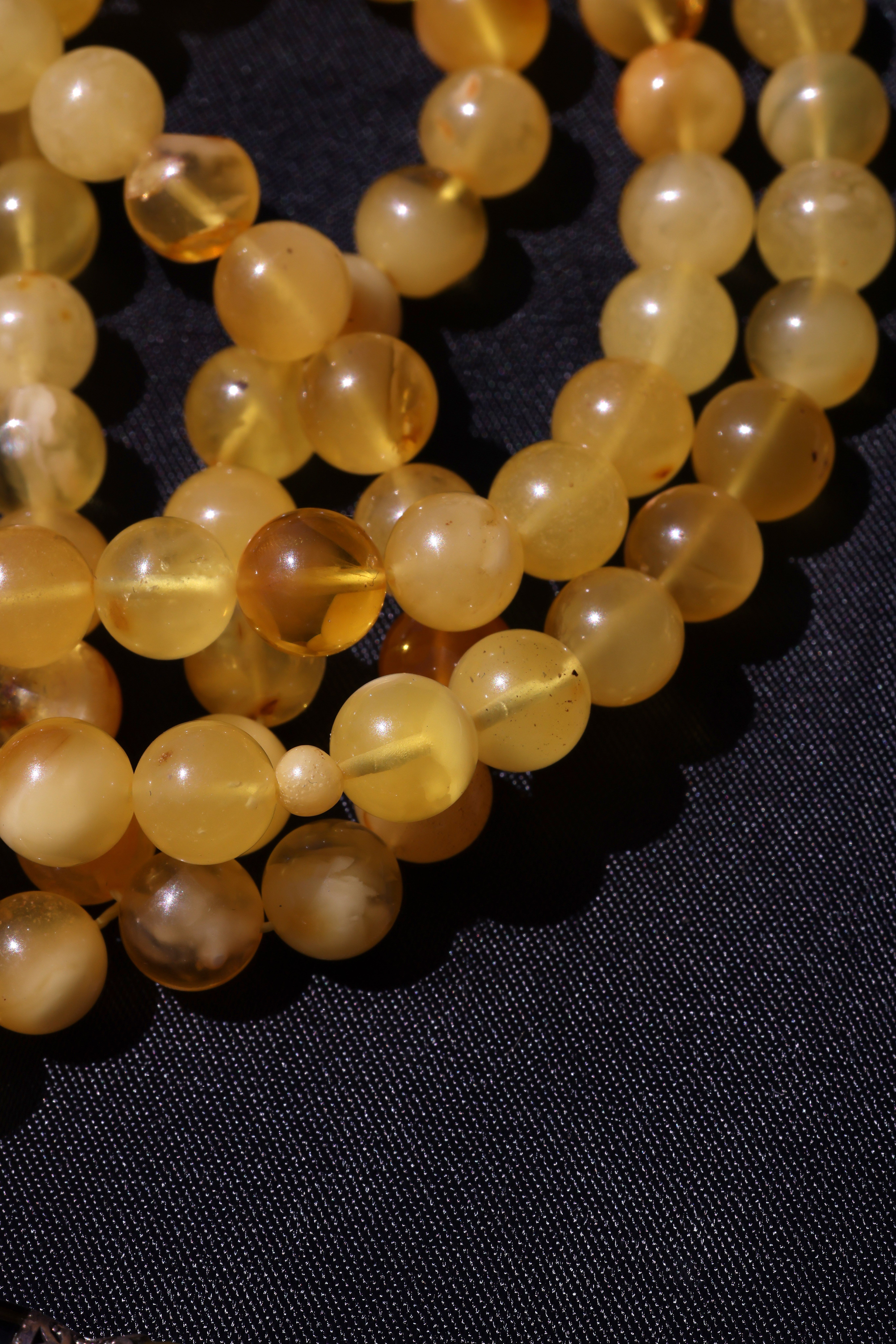 Baltic Amber Prayer 99 BeadsBaltic Amber Prayer 99 Beads - Kevser AntikDamla Kehribar Tesbihler
