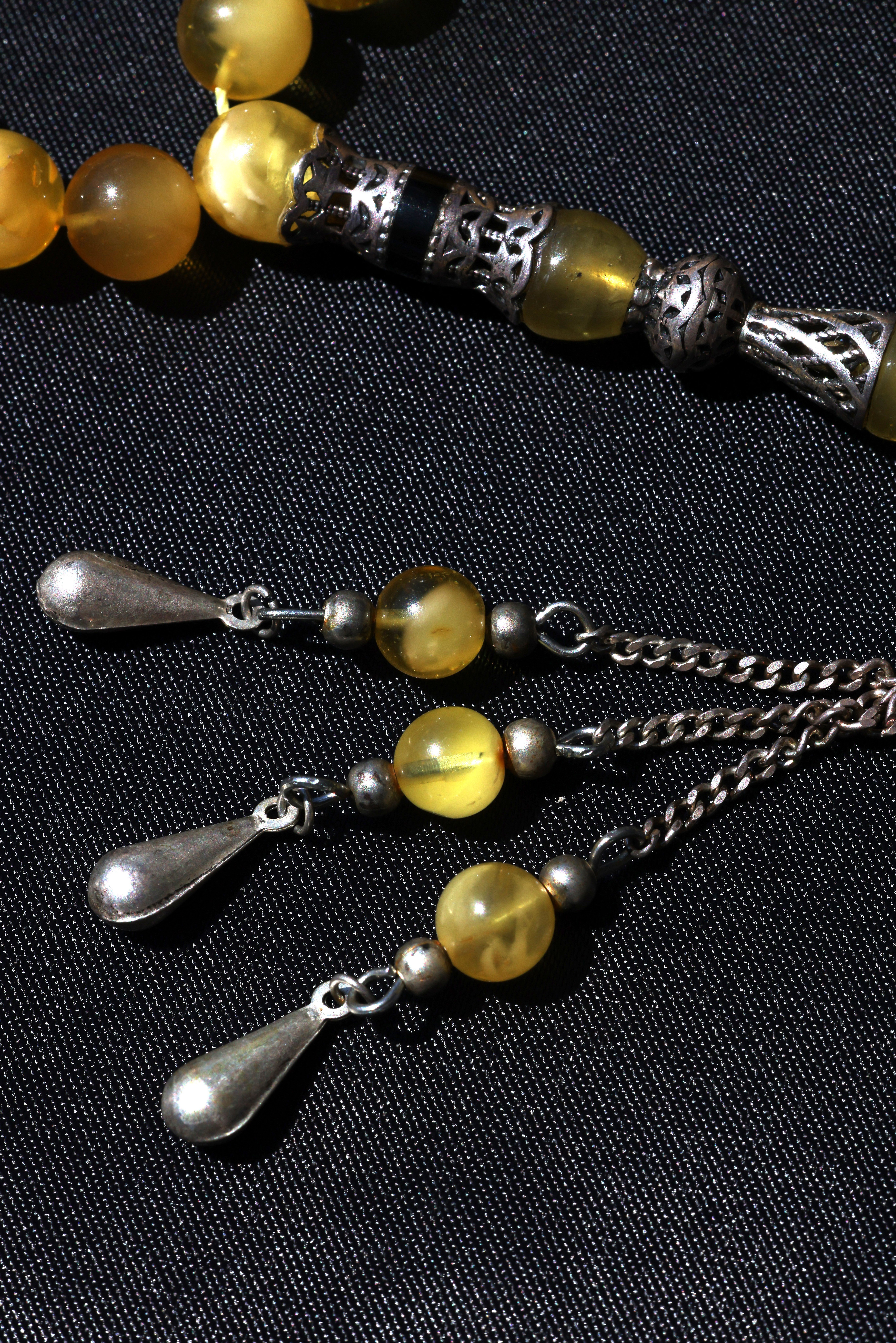 Baltic Amber Prayer 99 BeadsBaltic Amber Prayer 99 Beads - Kevser AntikDamla Kehribar Tesbihler