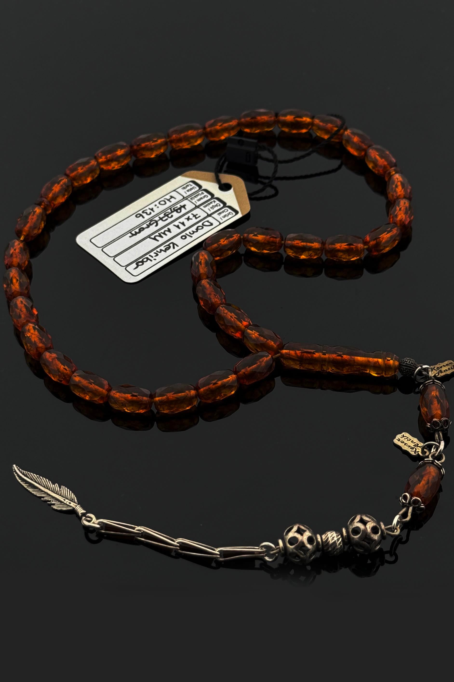 Baltık Damla Kehribar TesbihBaltık Damla Kehribar Tesbih - Kevser AntikDamla Kehribar Tesbihler