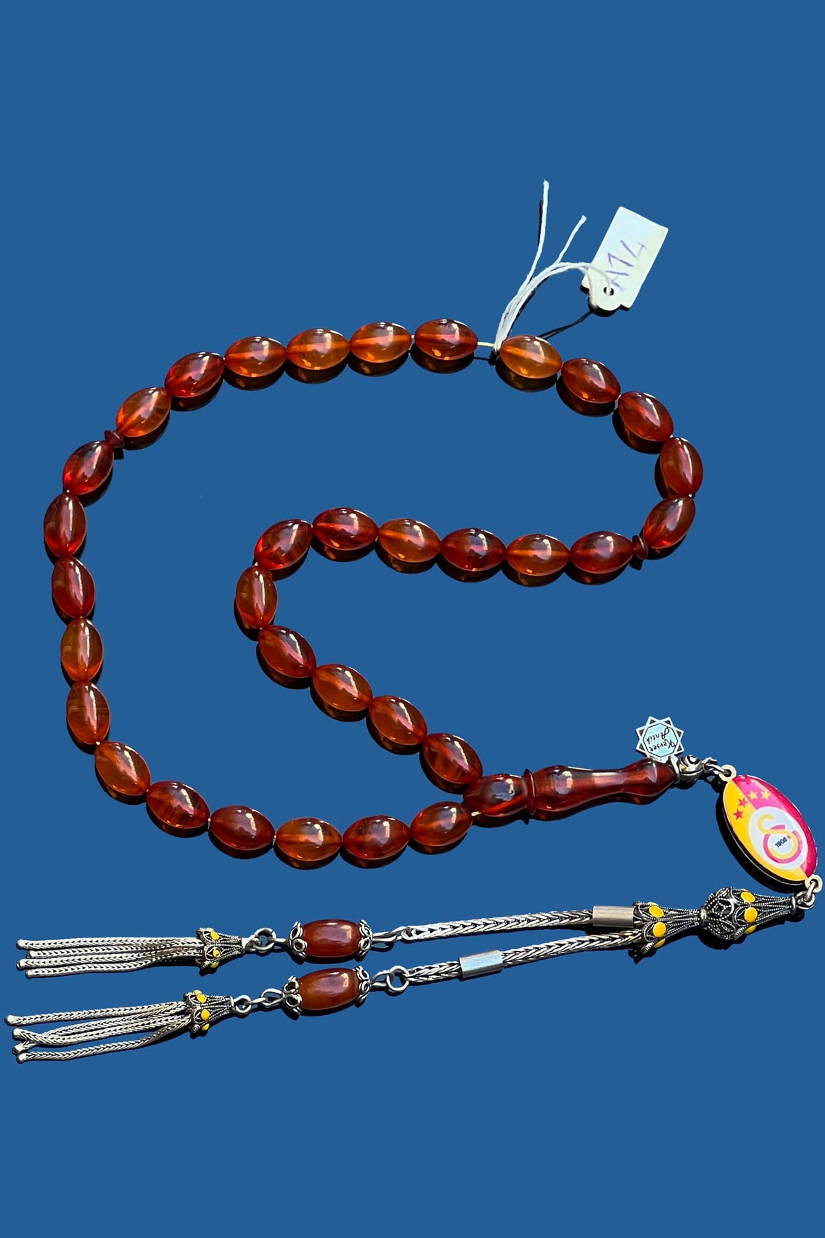 Damarlı Sıkma KehribarDamarlı Sıkma Kehribar - Kevser AntikSıkma-Ateş Kehribar Tesbihler