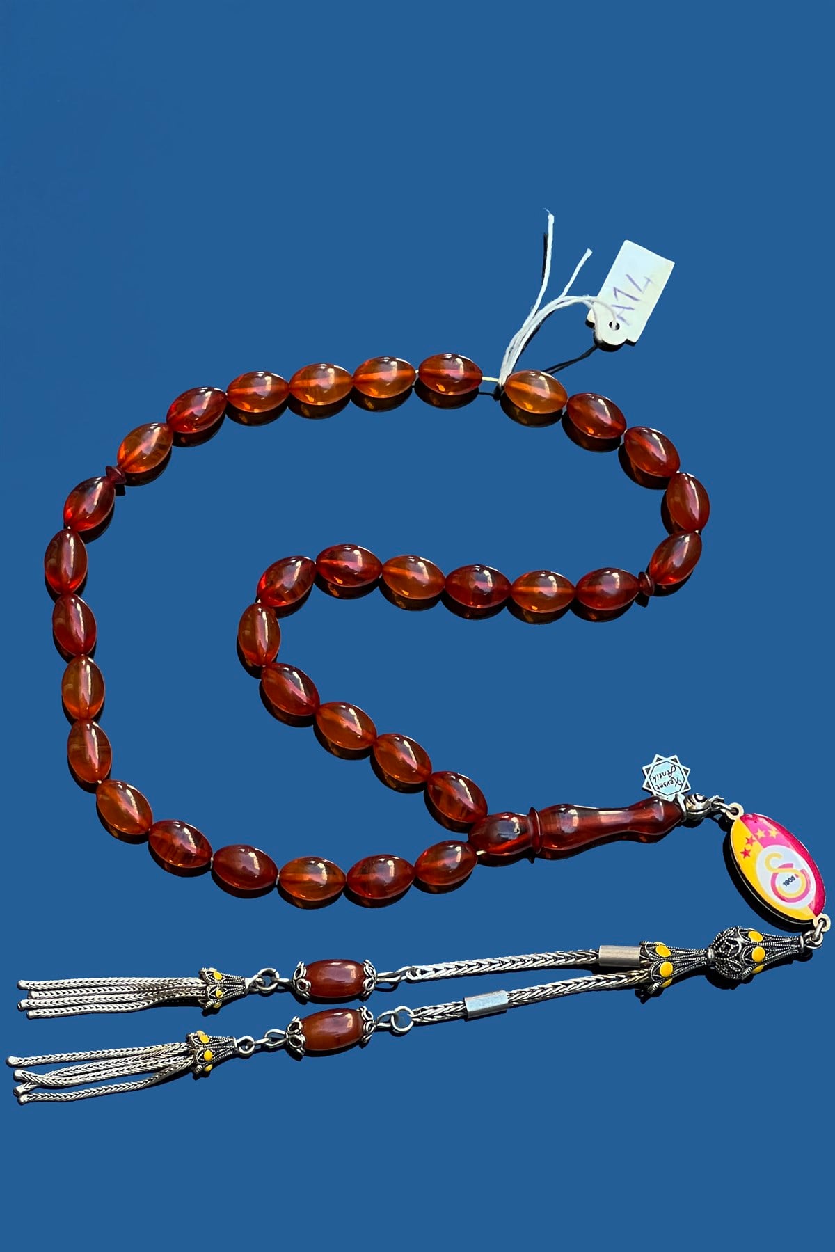 Damarlı Sıkma KehribarDamarlı Sıkma Kehribar - Kevser AntikSıkma-Ateş Kehribar Tesbihler