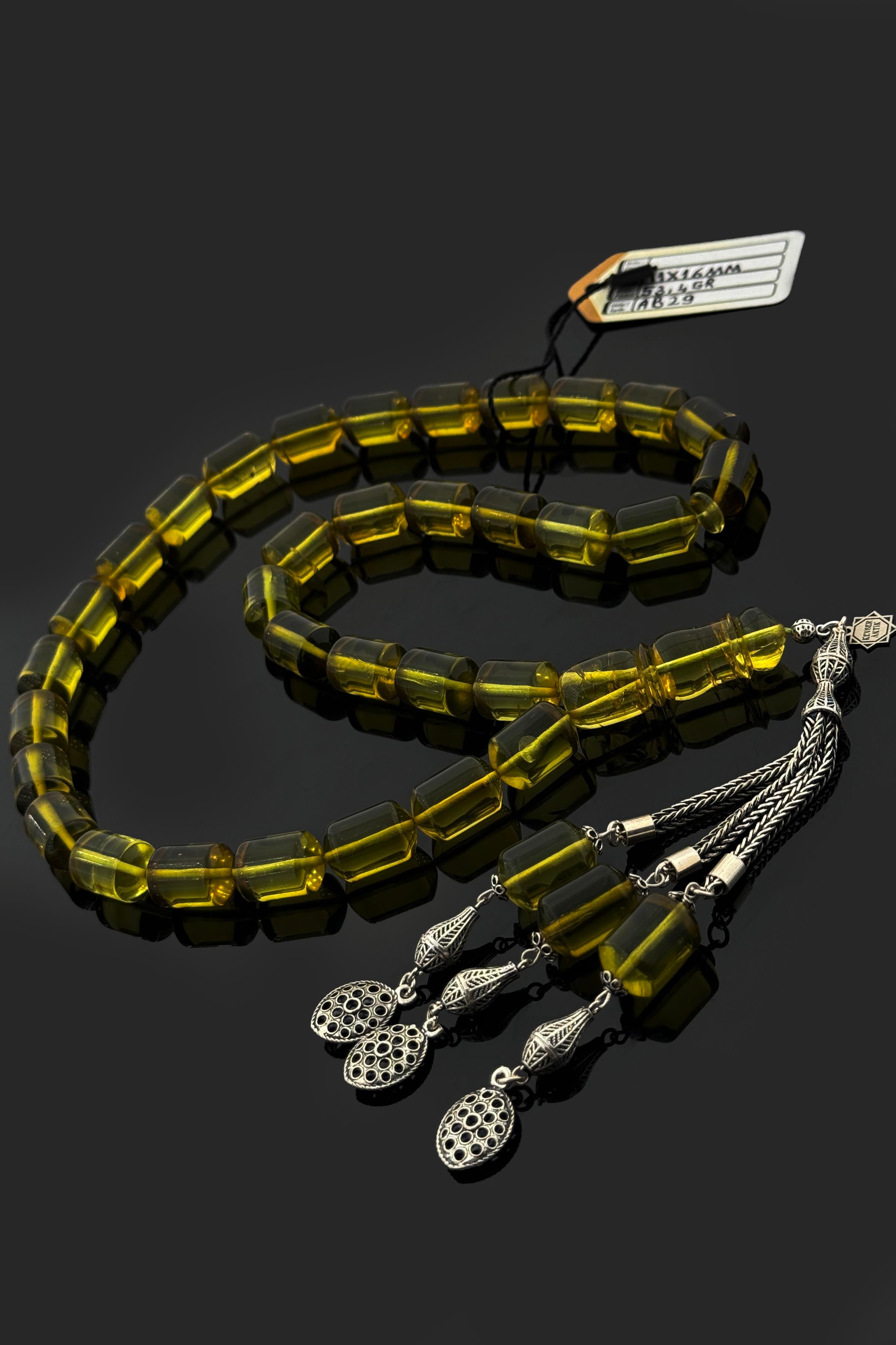 Dev Boy Aykırı Damla KehribarDev Boy Aykırı Damla Kehribar - Kevser AntikDamla Kehribar Tesbihler