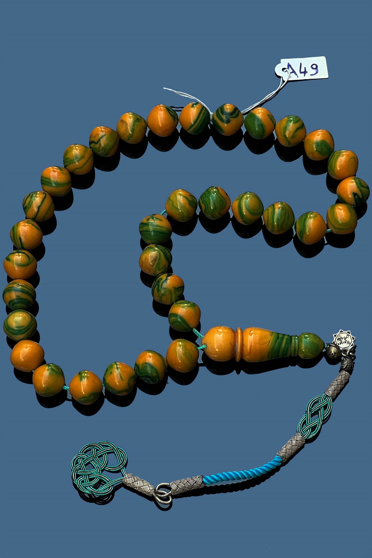 Dev Boy Katalin TesbihDev Boy Katalin Tesbih - Kevser AntikSıkma-Ateş Kehribar Tesbihler