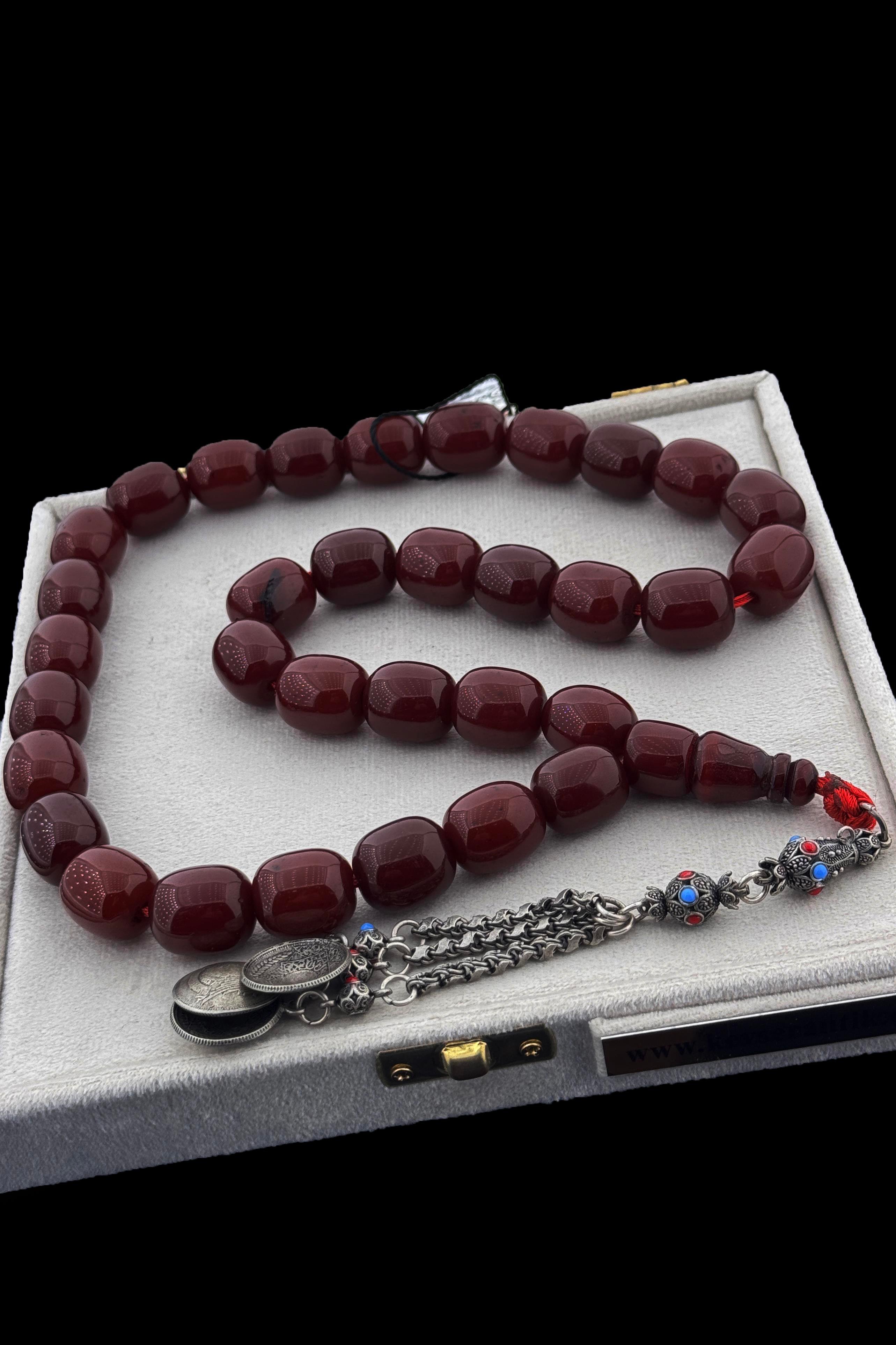 Dev Boy Osmanlı Kehribar TesbihDev Boy Osmanlı Kehribar Tesbih - Kevser AntikOsmanlı Kehribar Tesbihler