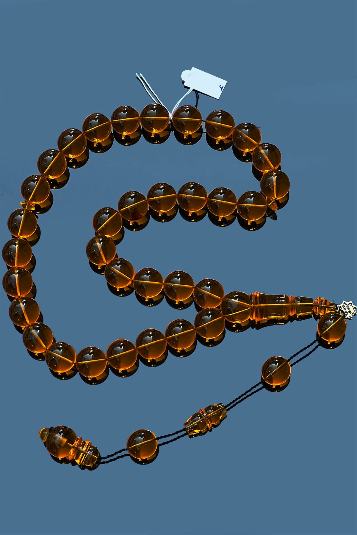 Dev Uçak camı tesbihDev Uçak camı tesbih- Kevser AntikSıkma-Ateş Kehribar Tesbihler