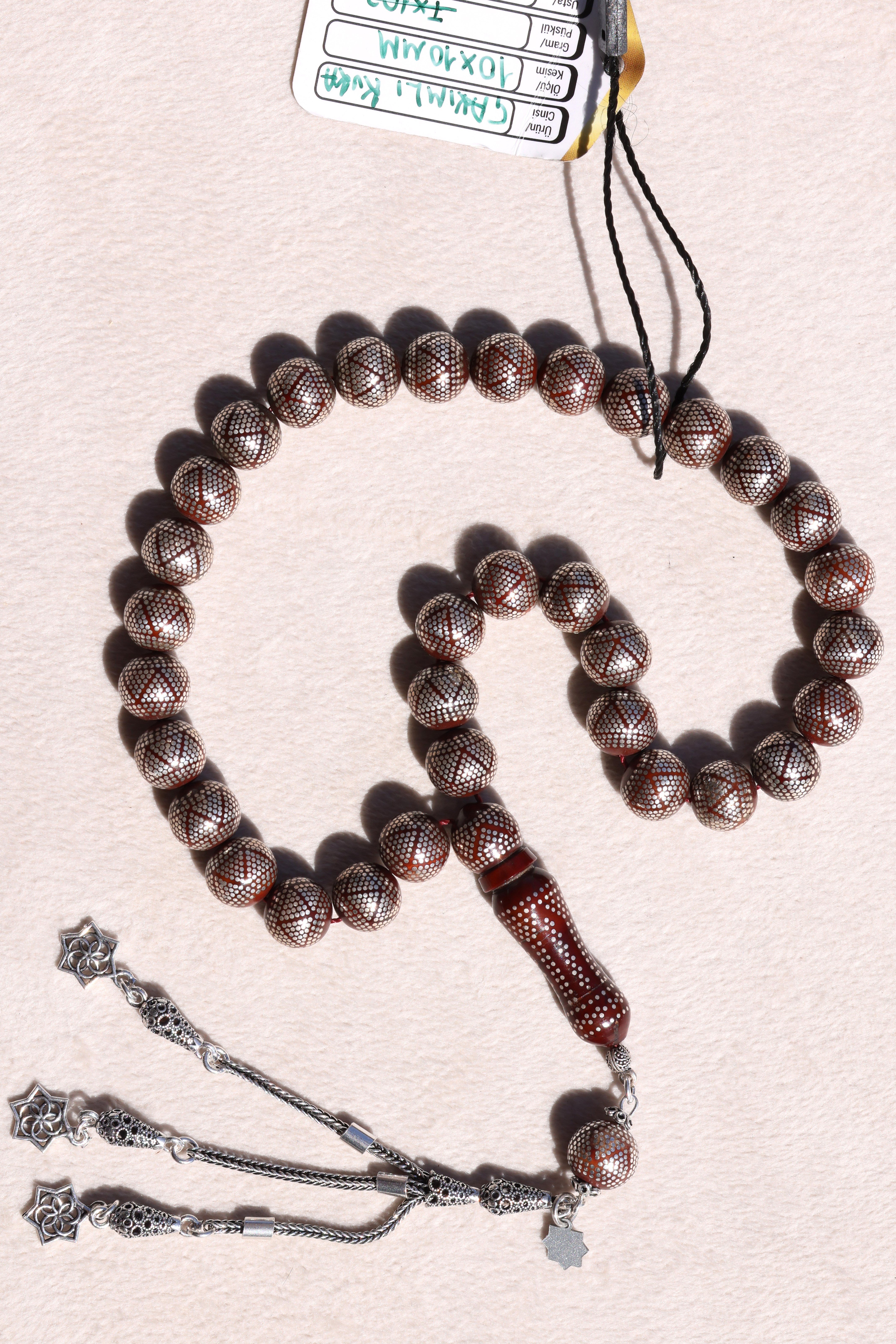 Full İşlemeli Kuka TesbihFull İşlemeli Kuka Tesbih - Kevser AntikAĞAÇ TESBİHLER