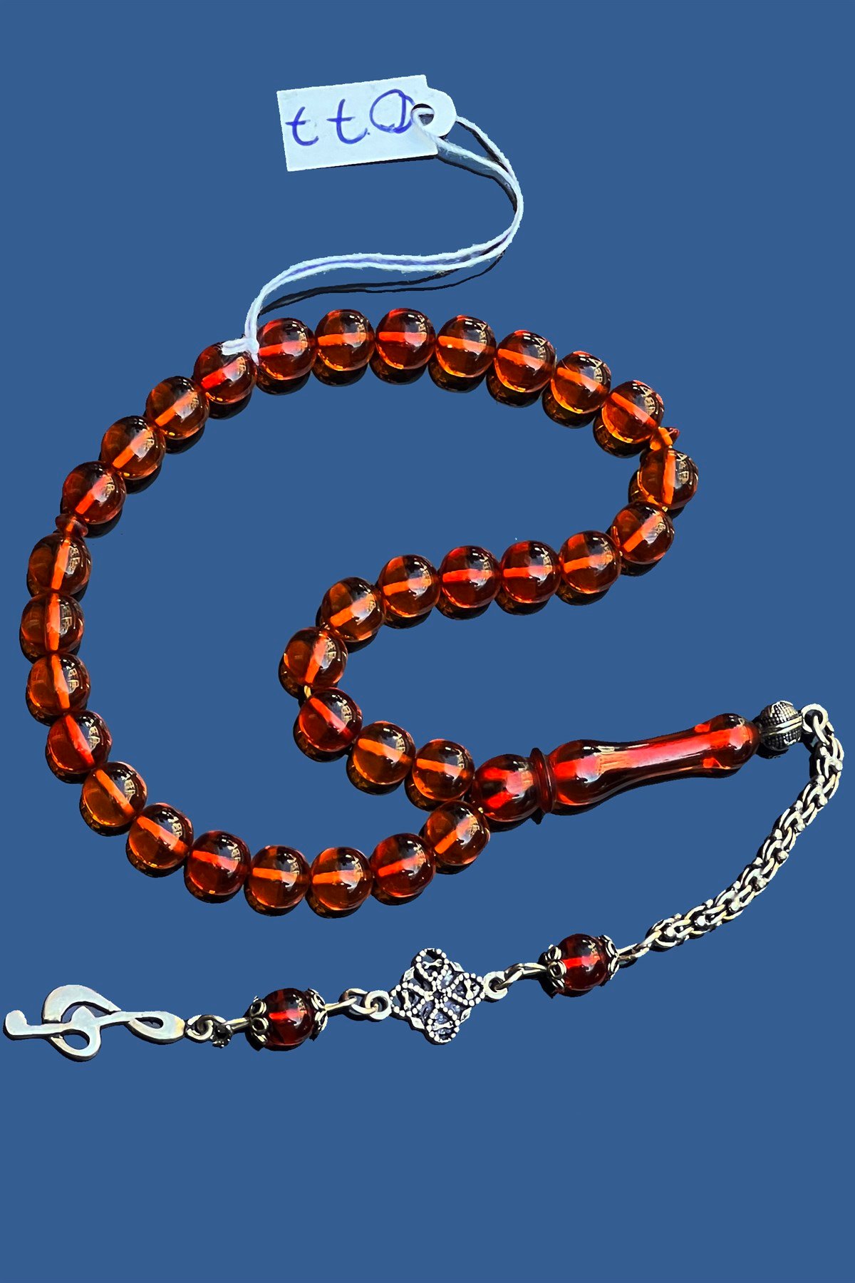 Kusursuz Osmanlı Sıkma Yemen ZarKusursuz Osmanlı Sıkma Yemen Zar - Kevser AntikOsmanlı Kehribar Tesbihler