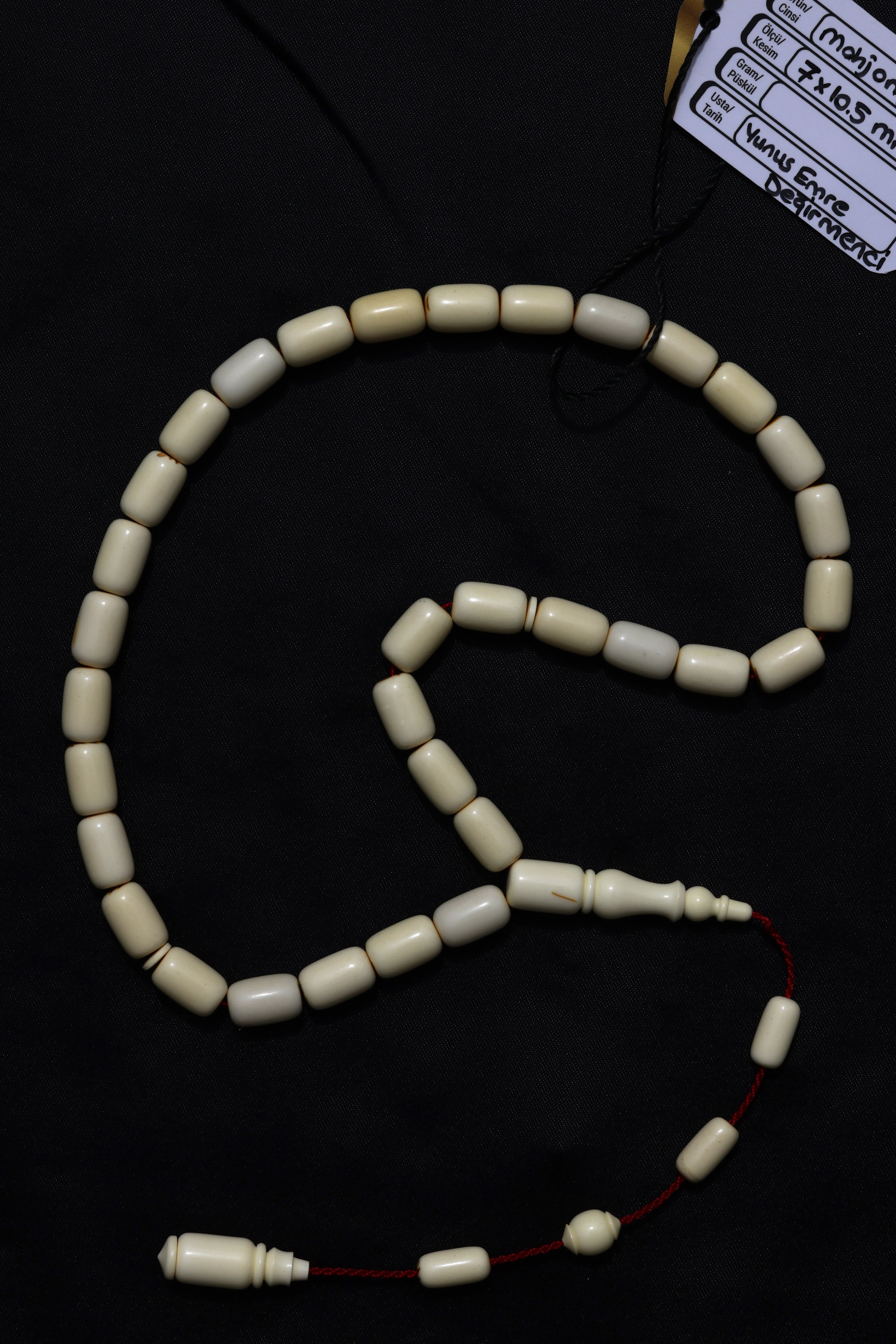 Mahjong Oyun Taşı TesbihMahjong Oyun Taşı Tesbih - Kevser AntikKATALİN TESBİHLER