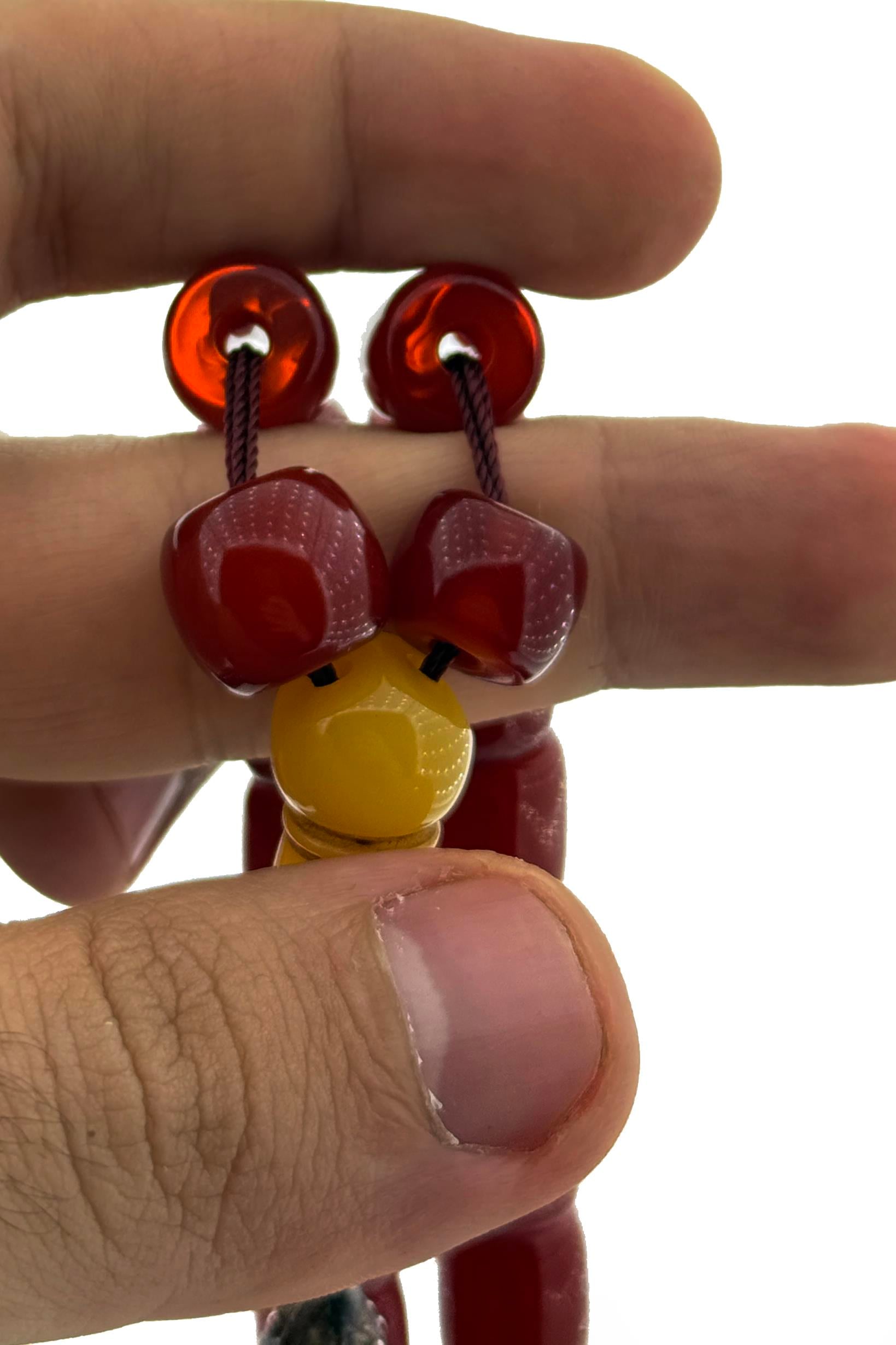 Maskot Osmanlı Sıkma Kehribar TesbihMaskot Osmanlı Sıkma Kehribar Tesbih - Kevser AntikOsmanlı Kehribar Tesbihler
