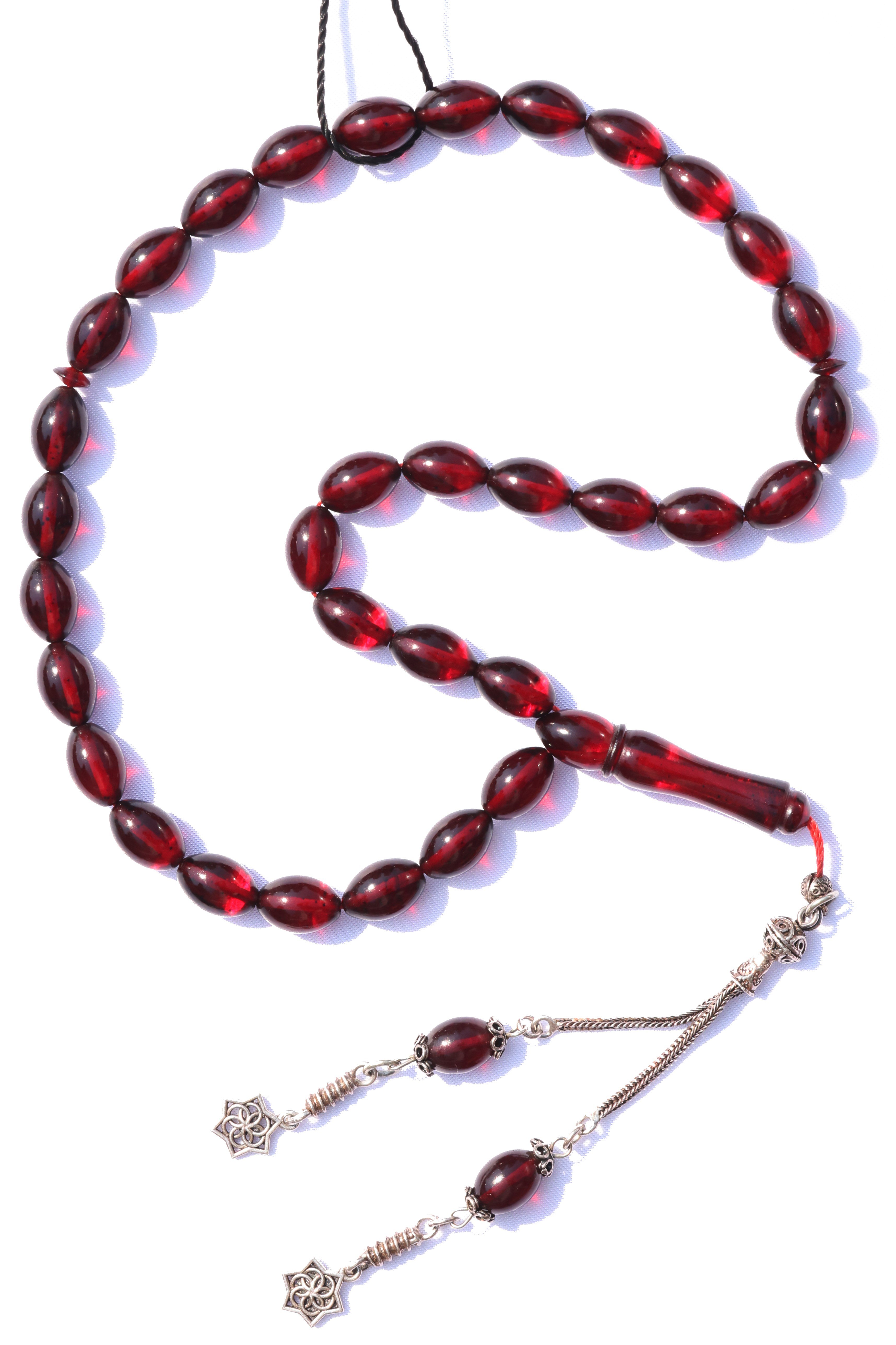 Nadir Tasarım Ateş Kehribar TesbihNadir Tasarım Ateş Kehribar Tesbih - Kevser AntikSIKMA KEHRİBAR TESBİHLER