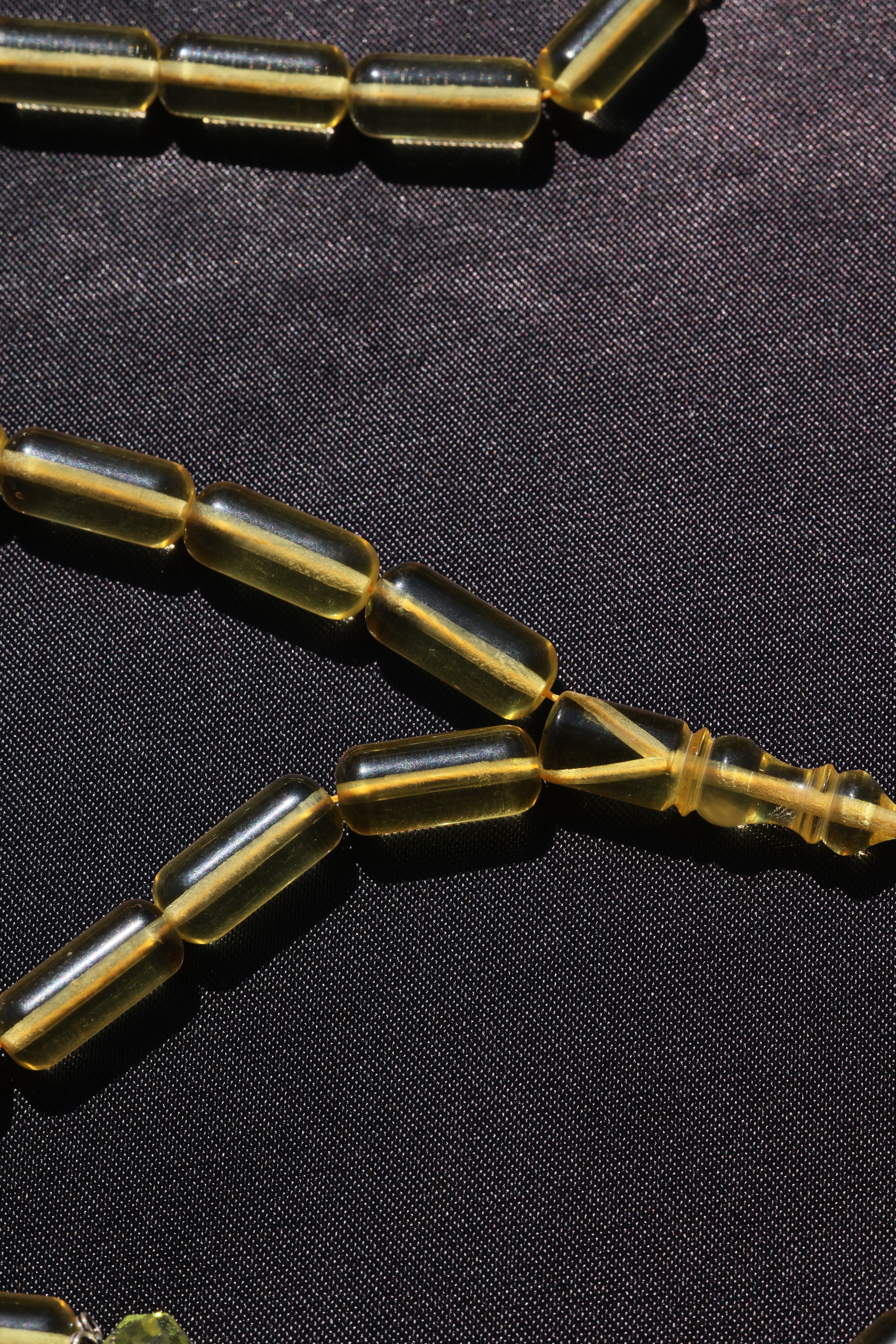 Transparent Amber Prayer BeadsTransparent Amber Prayer Beads - Kevser AntikDamla Kehribar Tesbihler