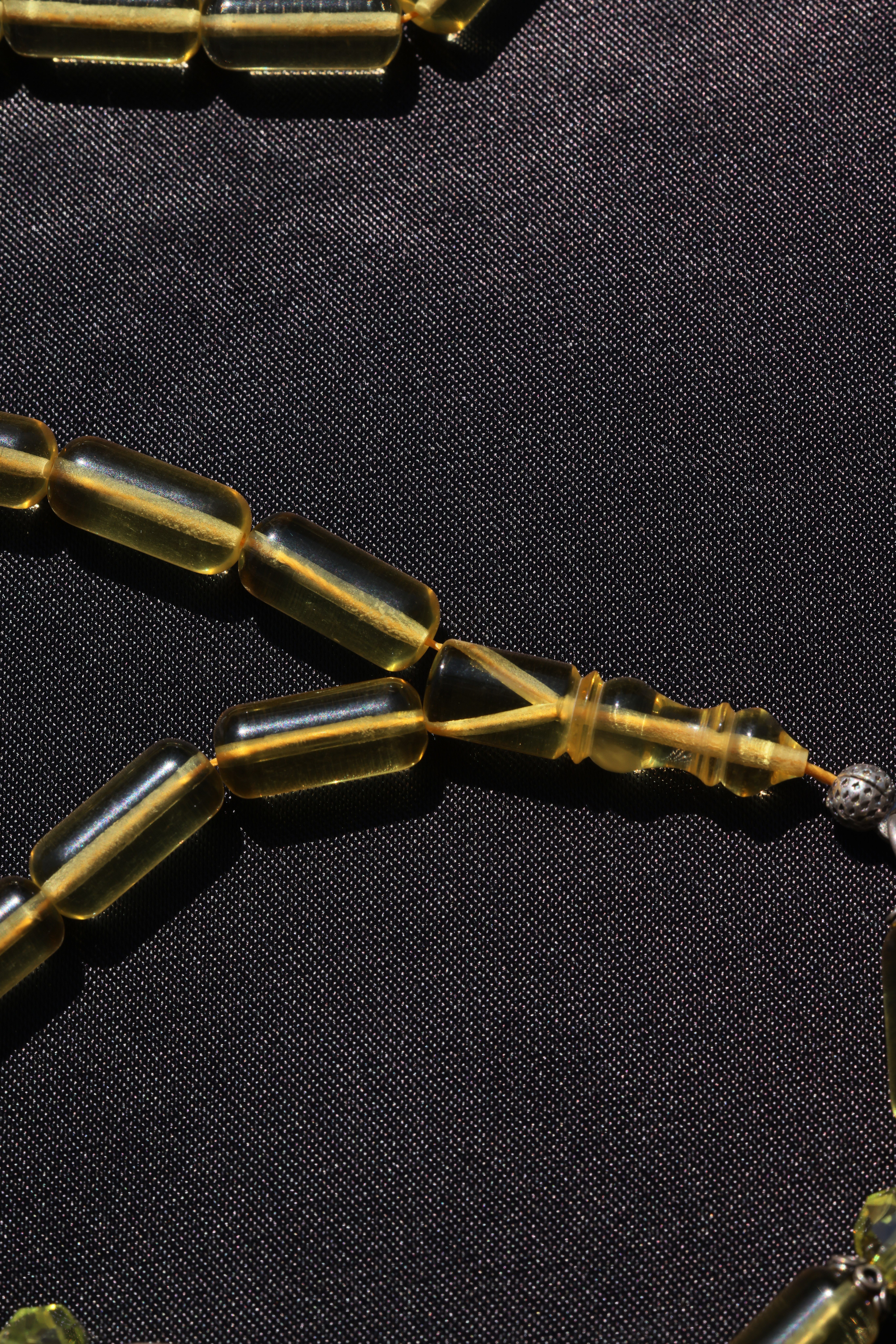 Transparent Amber Prayer BeadsTransparent Amber Prayer Beads - Kevser AntikDamla Kehribar Tesbihler