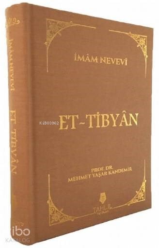 Et-tibyân;(bez Cilt Kapak)