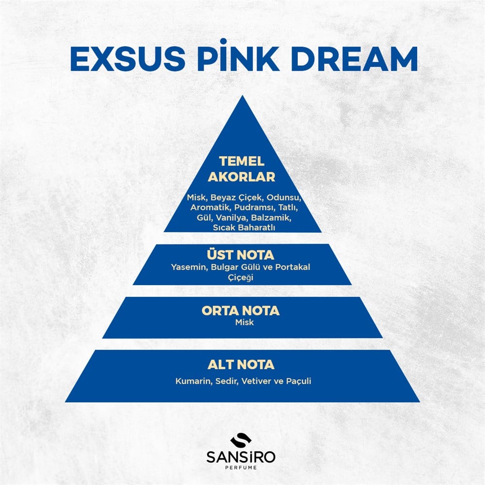 Exsus Pink Dream Kadın Parfüm 100ml Edp