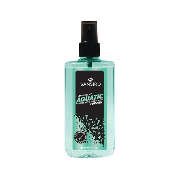 Sansiro Aquatic Erkek Anti Scent Refreshing Body Mist 155ml