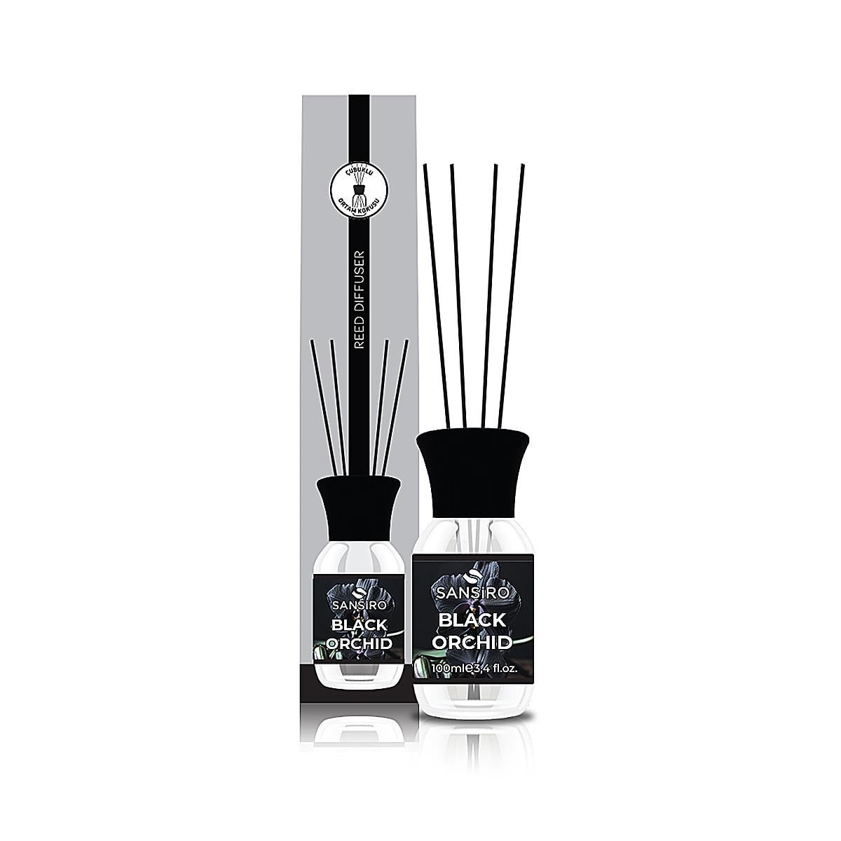 Sansiro Black Orchid Reed Diffuser 100ml