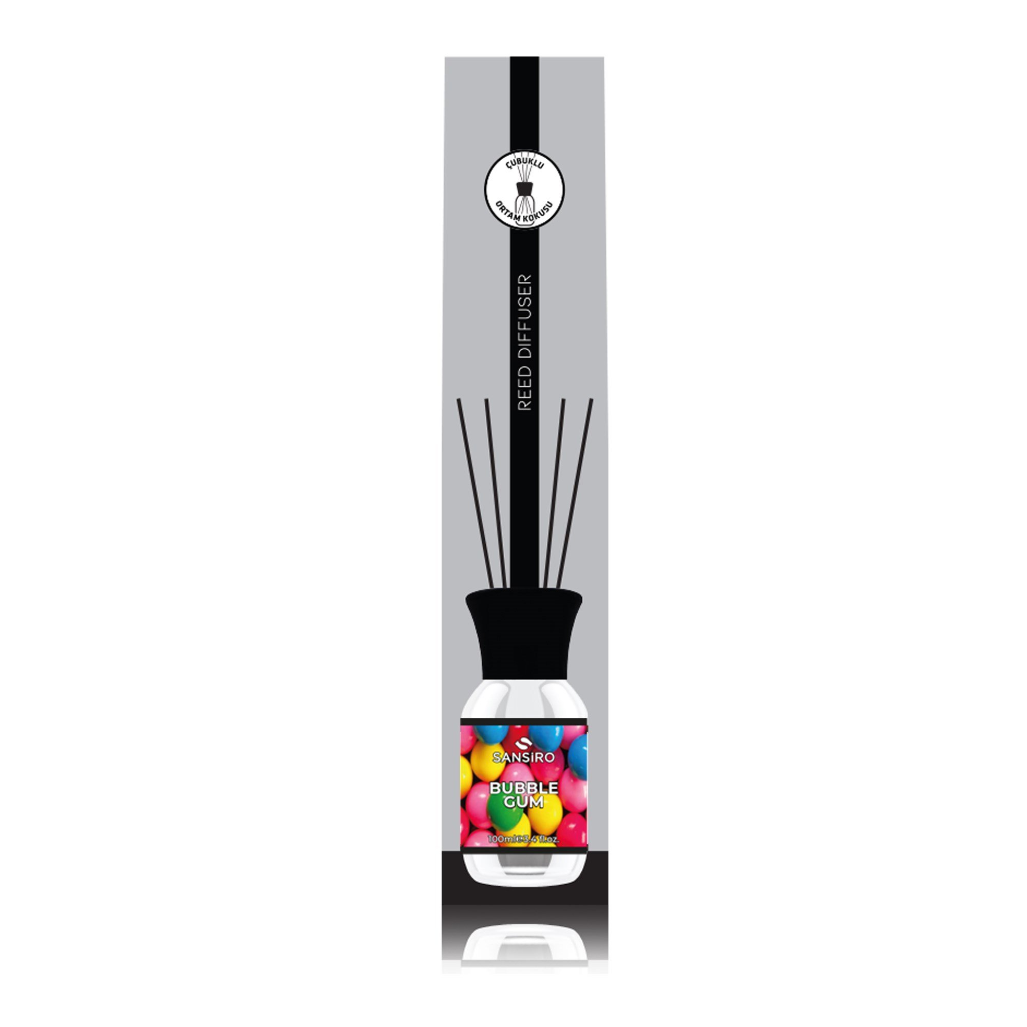 Sansiro Bubble Gum Reed Diffuser 100ml