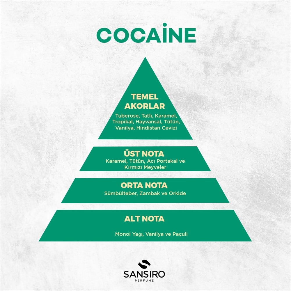 Sansiro Cocaine Unisex Parfüm 50ml Edp