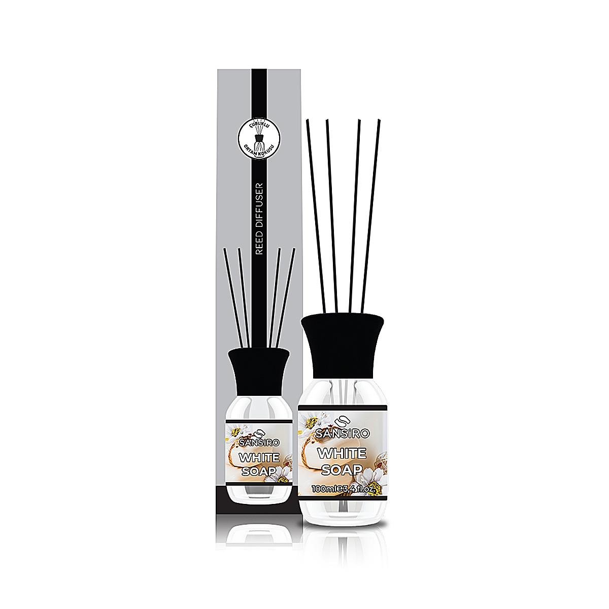 Sansiro White Soap Reed Diffuser 100ml