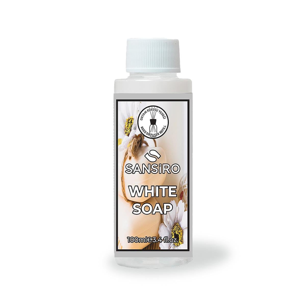 Sansiro White Soap Reed Diffuser 100ml Yedek Ürün