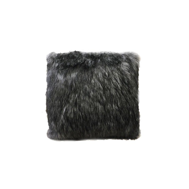 AG Selection - AG SELECTİON  SİYAH GRİ KARE KÜRK KIRLENT