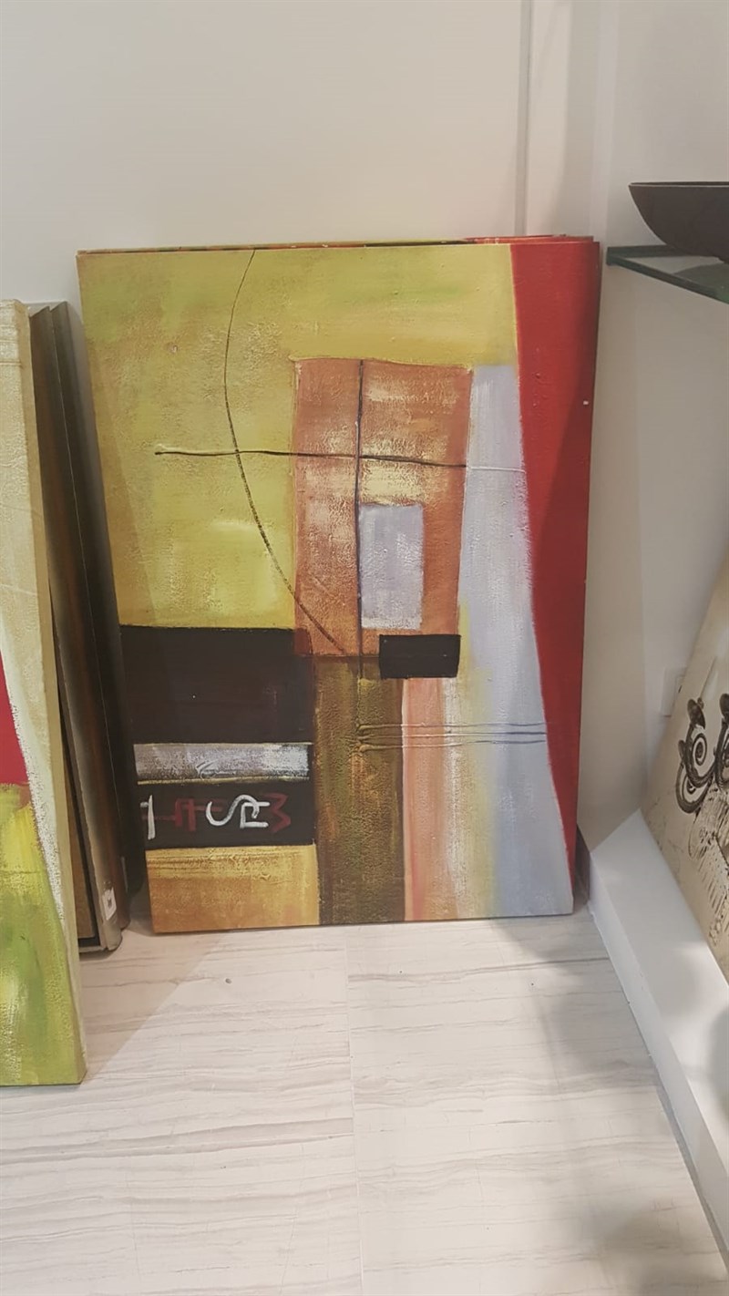 AG Selection Çerçevesiz Yağlı Boya Tablo 