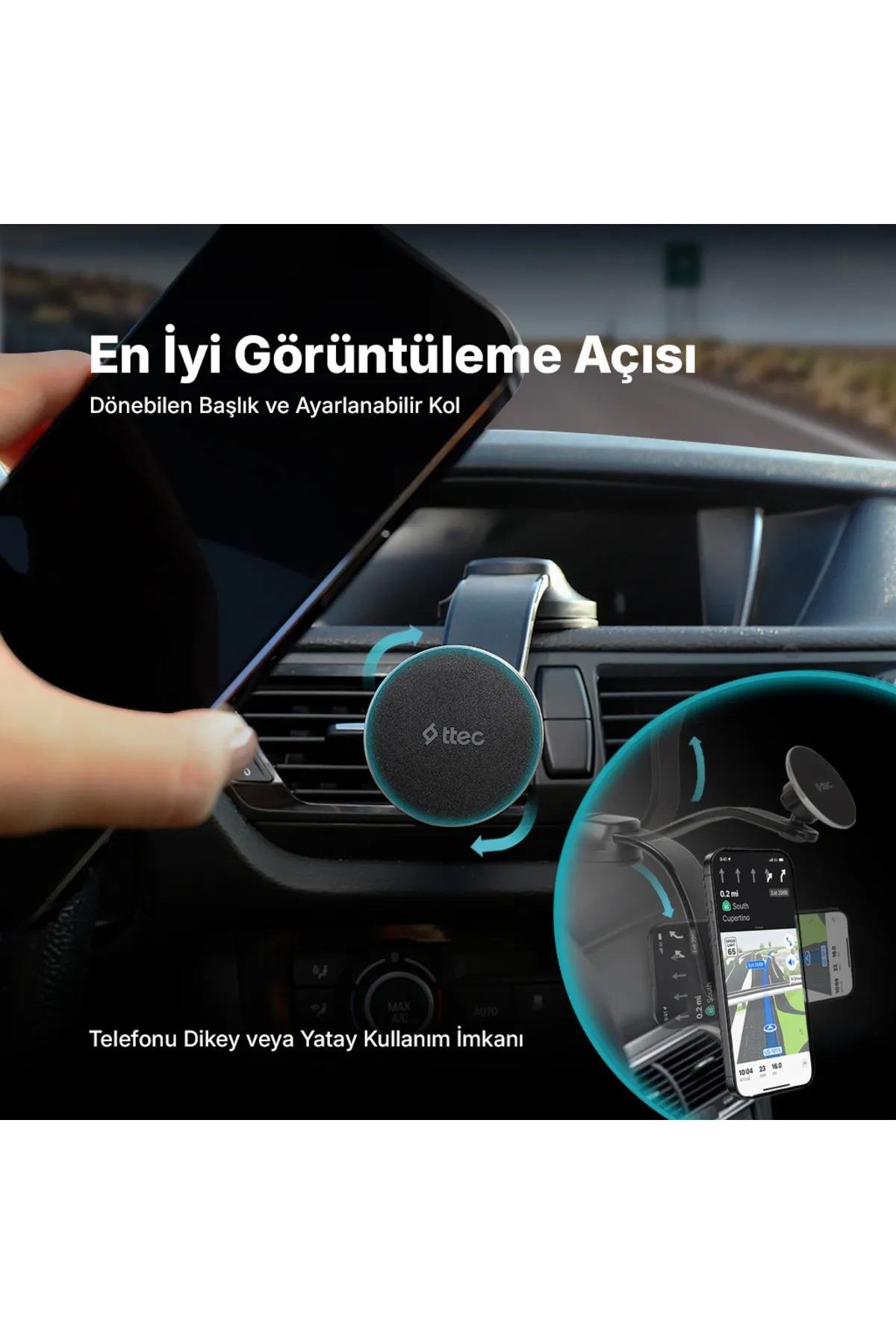 TTEC 2TT39 EASY DASH PRO ARAÇ İÇİ TUTUCU