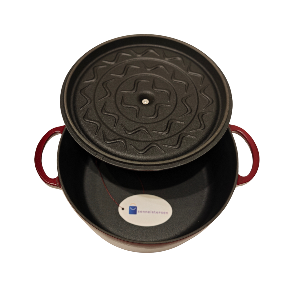 Sürel 24 cm Yuvarlak Tencere Saten Bordo