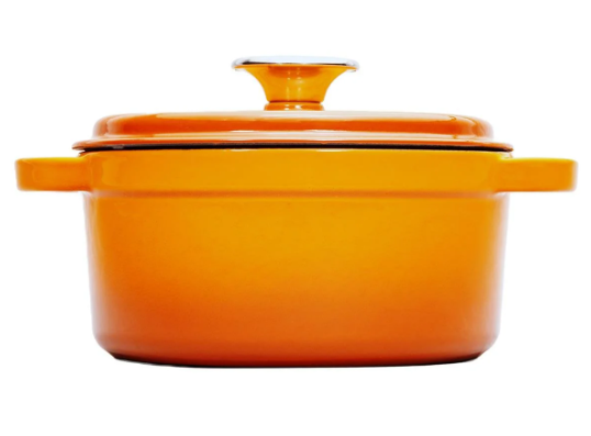 Sürel 24 cm Yuvarlak Tencere Degrade Turuncu