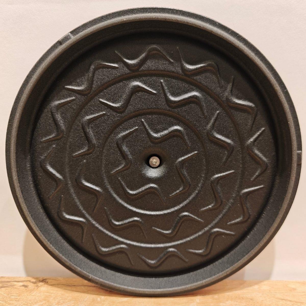 Sürel 24 cm Yuvarlak Sığ Tencere Degrade Kırmızı