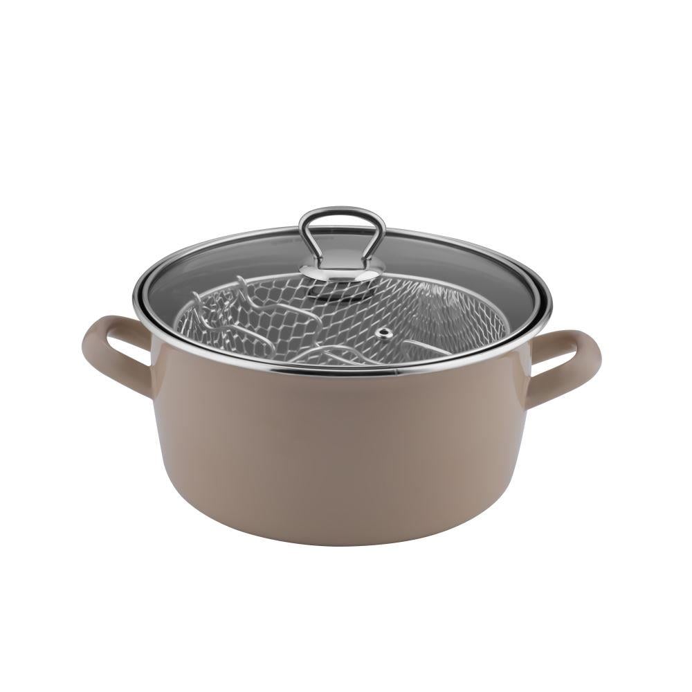 NBL EMAYE TOPRAK FRİTÖZ TENCERE