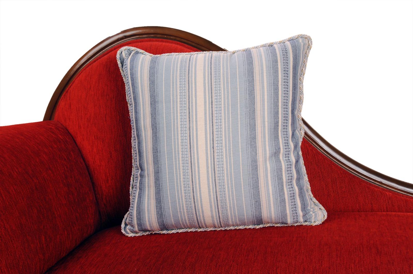 Porfex (50x50) Keten Kırlent,Dekoratif Konrdonlu